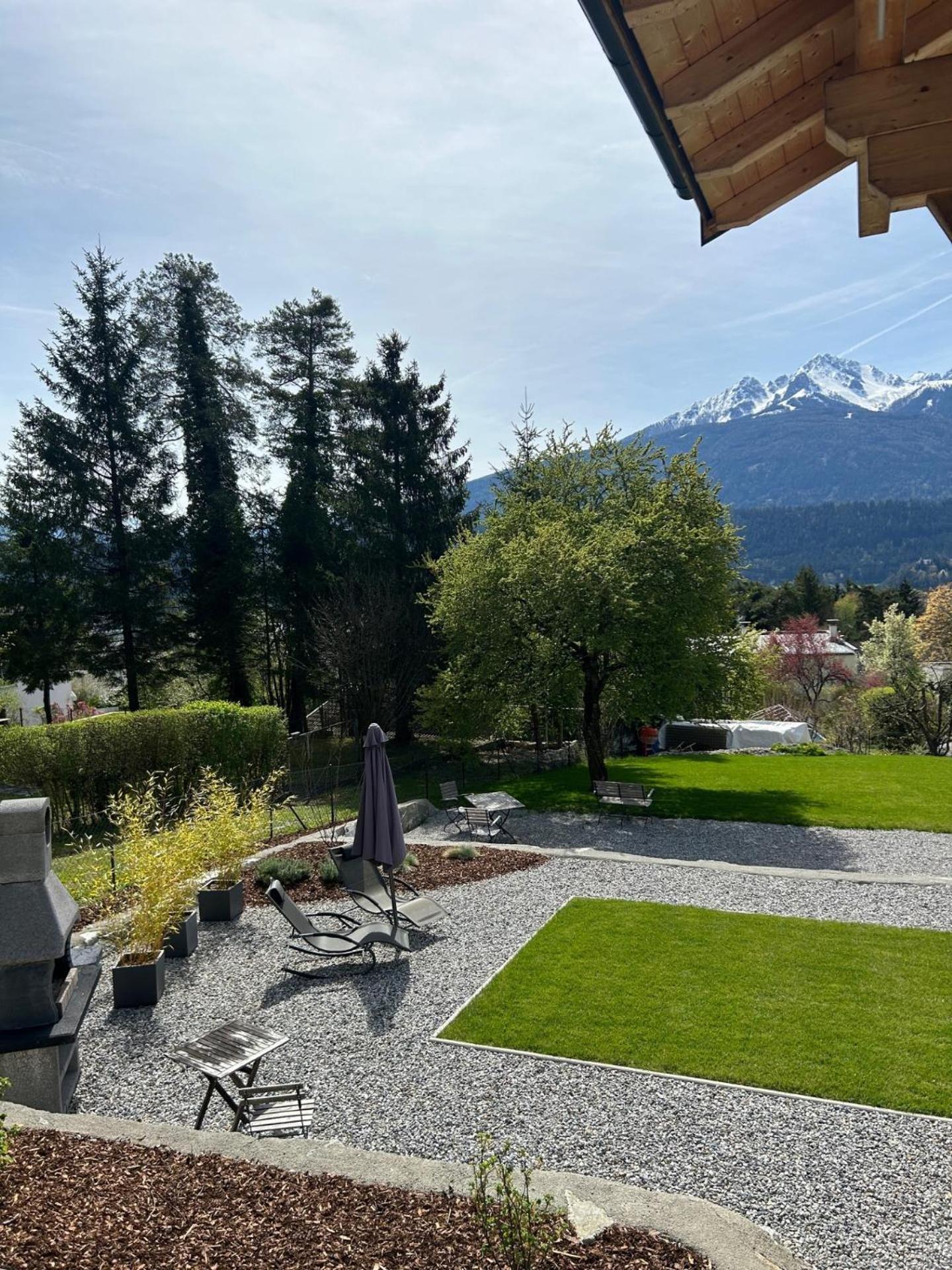 Wohnung Mit Garten Und Panoramablick In Innsbruck Zewnętrze zdjęcie